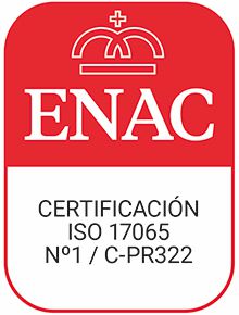 ENAC · Certificación ISO 17065 Nº1/C-PR322