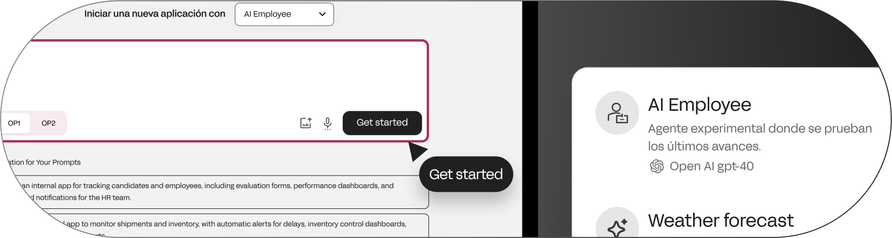 AI Assistance screenshot